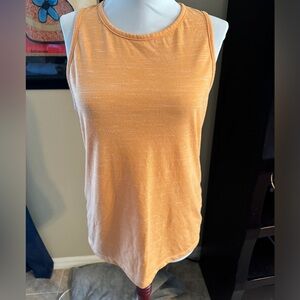 Nike Light Orange Tomboy Veneer Dri-Fit Tank